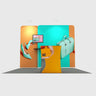 Portable Exhibit Display 10ft x 10ft - Model 1