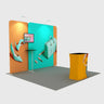 Portable Exhibit Display 10ft x 10ft - Model 1