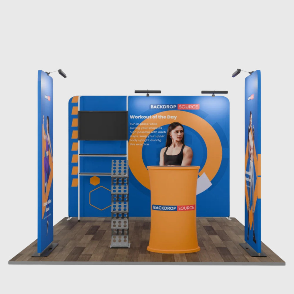 Premium Exhibition Kit for 10ft Wide Booths