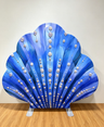 Shell-Shaped Party Backdrop