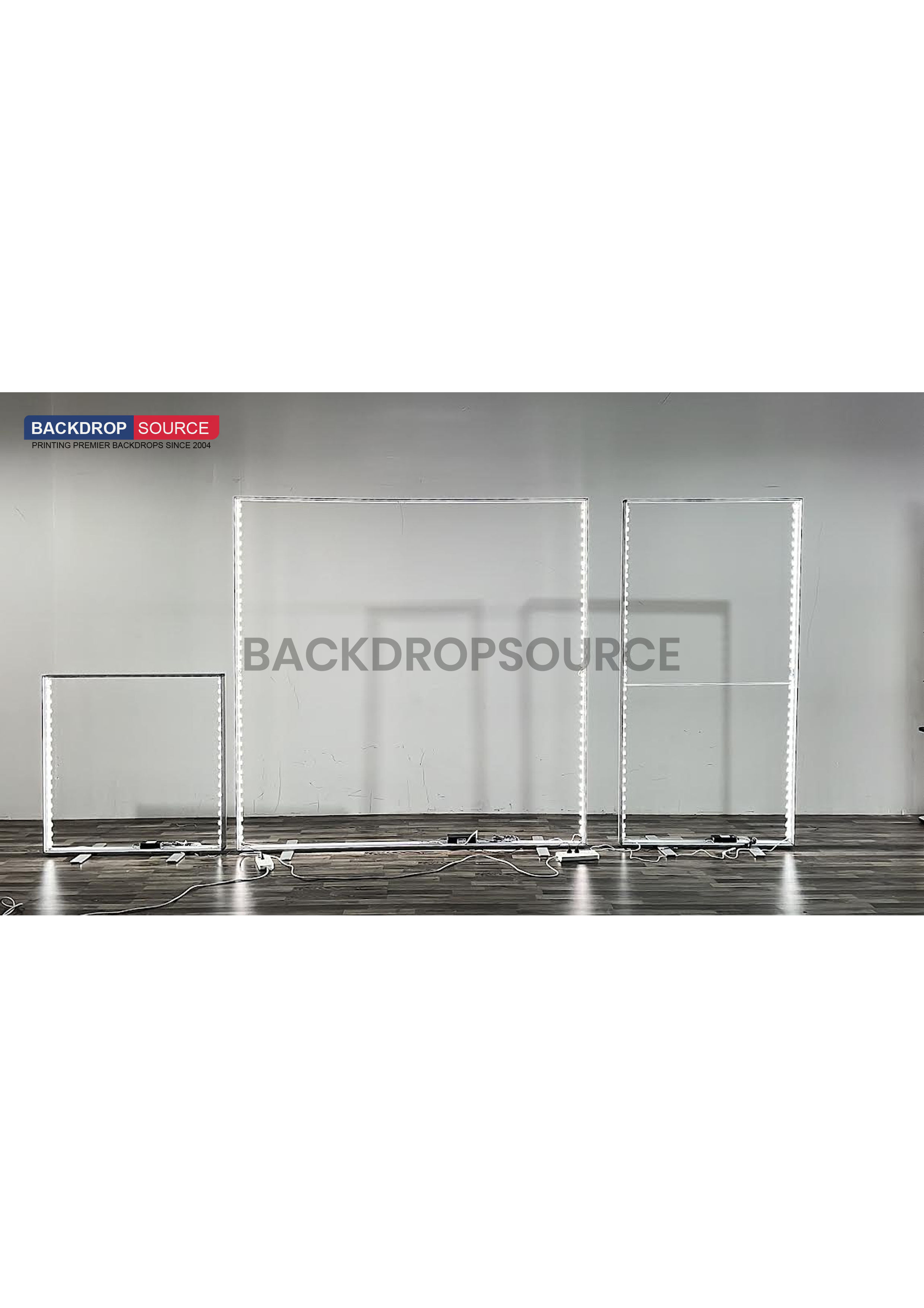 Backlit SEG Fabric Display Frame - 4.7inch Depth Aluminum Profile