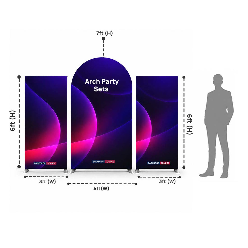 Arch Party Sets with Plinth - Model 3