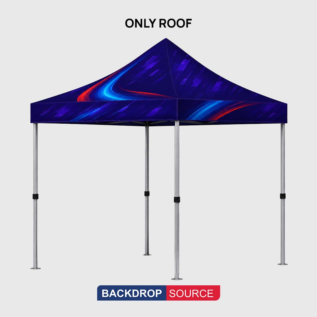 Heavy Duty Fabric Canopy Tent – 6.5ft x 10ft