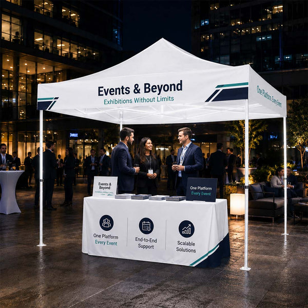 Blank Canopy Tent (No Print) – Frame, Roof & Walls
