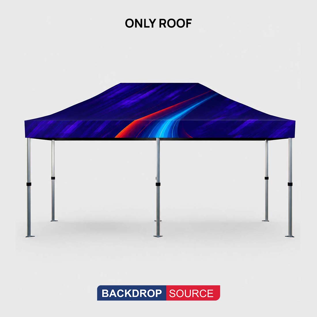 Heavy Duty Fabric Canopy Tent – 20ft x 10ft