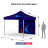 Heavy Duty Fabric Canopy Tent – 10ft x 10ft