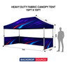 Heavy Duty Fabric Canopy Tent – 15ft x 10ft