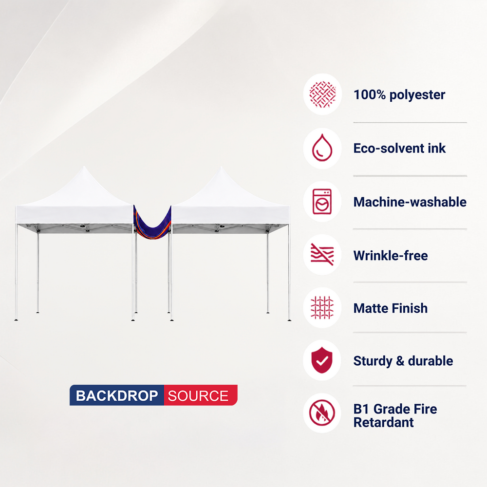 Canopy Tent Fabric Rain Gutter