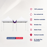 Canopy Tent Fabric Rain Gutter