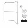 L-Shaped Fabric Banner Display