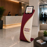 Sleek Tension Fabric Tablet Display