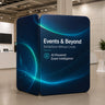 L-Shaped Fabric Banner Display
