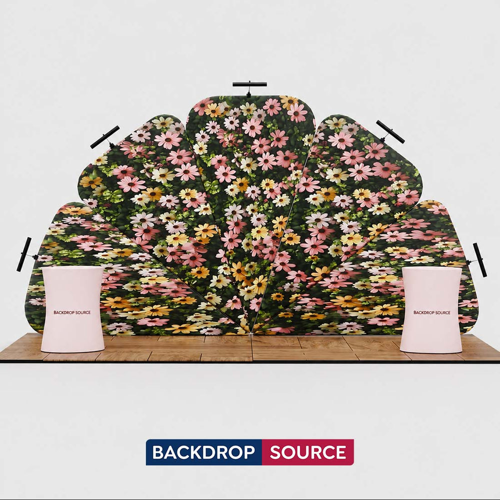 Portable Exhibit Display 10ft x 20ft - Model 2