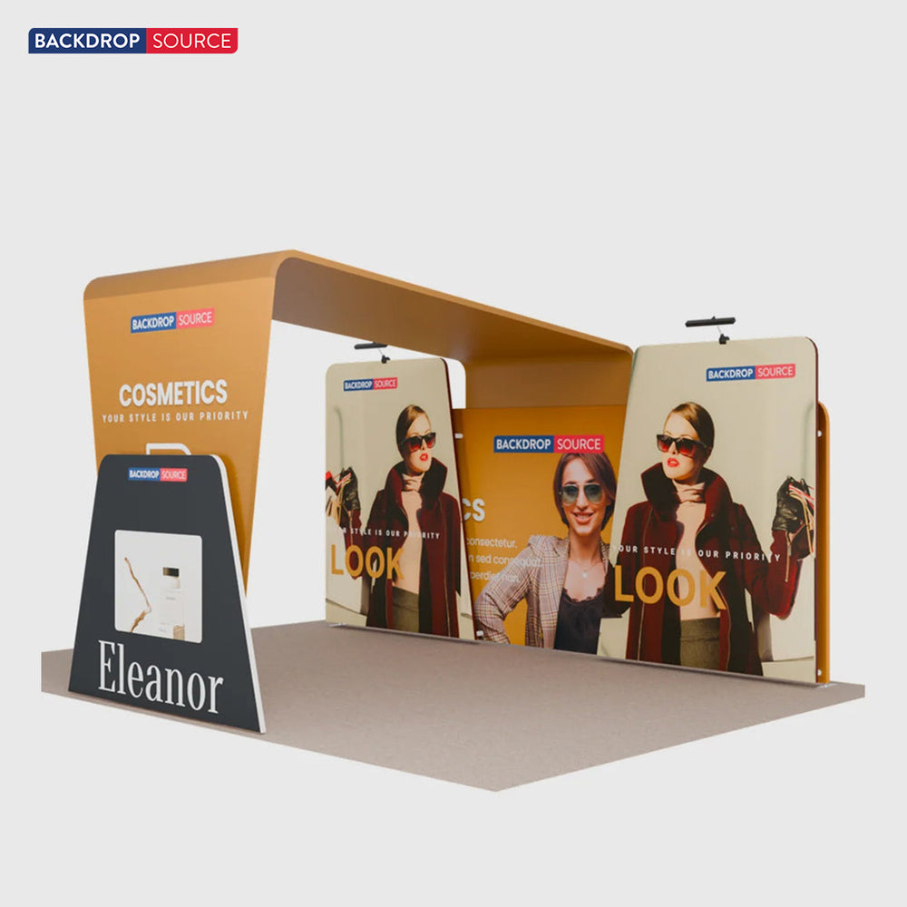 Portable Exhibit Display 20ft x 10ft - Model 14