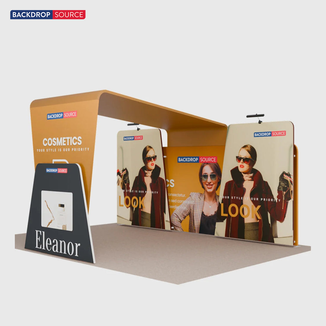 Portable Exhibit Display 20ft x 10ft - Model 14