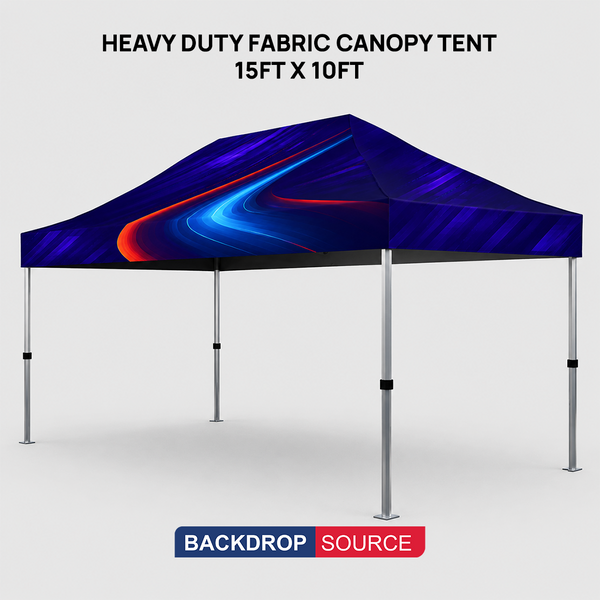 Heavy Duty Fabric Canopy Tent – 15ft x 10ft