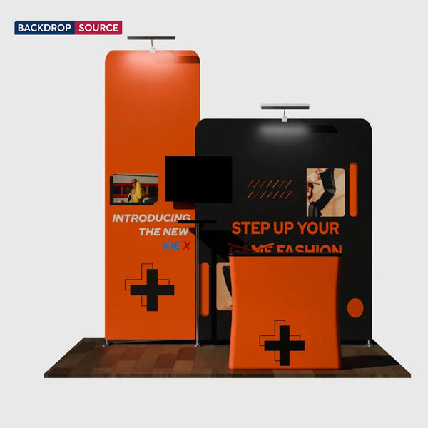Portable Exhibit Display 10ft x 10ft - Model 13