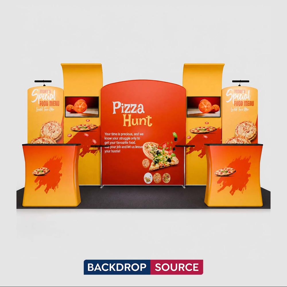 Portable Exhibit Display 10ft x 20ft - Model 10