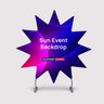 Sun Design Event Backdrop