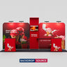Portable Exhibit Display 10ft x 20ft - Model 12