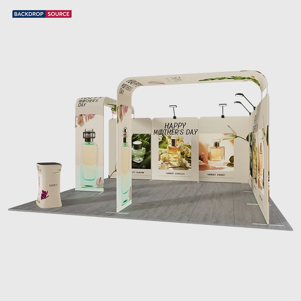Modular Booth Kits 20ft x 20ft - Model 19