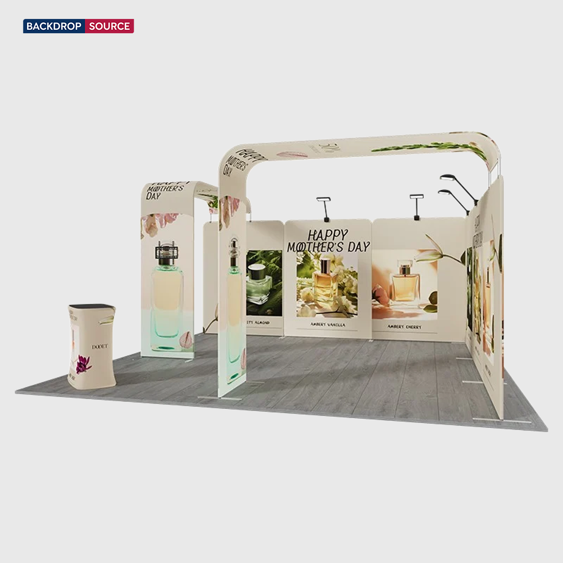 Modular Booth Kits 20ft x 20ft - Model 19