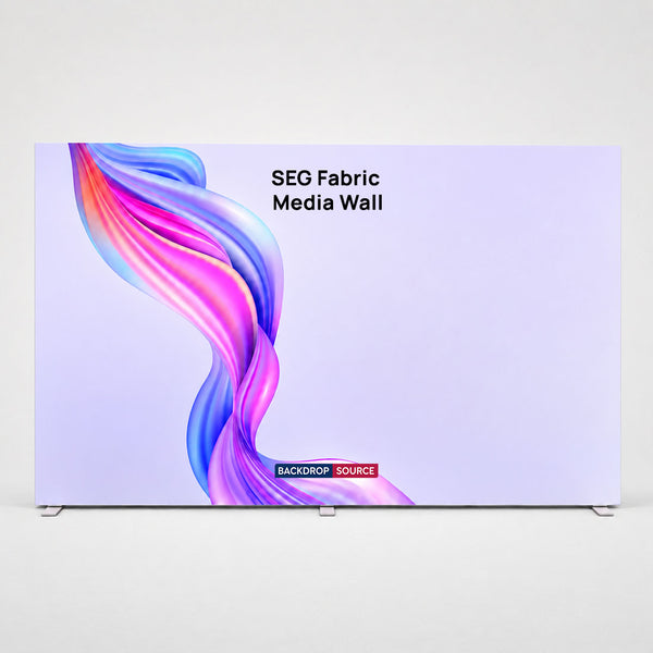 Pared multimedia de tela SEG de 16,4 pies x 8,2 pies