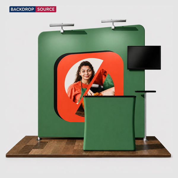 Portable Exhibit Display 10ft x 10ft - Model 9