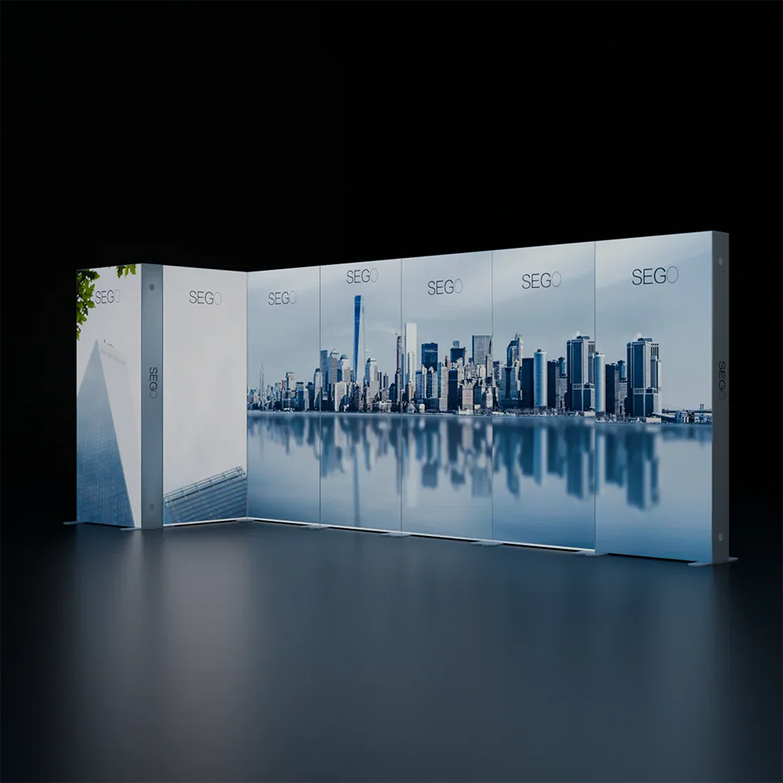 SEGO Backlit Lightbox 20ft x 10ft - Model 2