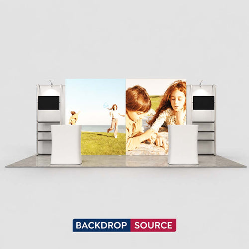 10x20 Modular Exhibition Display Kit - Model 7