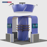 Modular Booth Kits 20ft x 20ft - Model 03