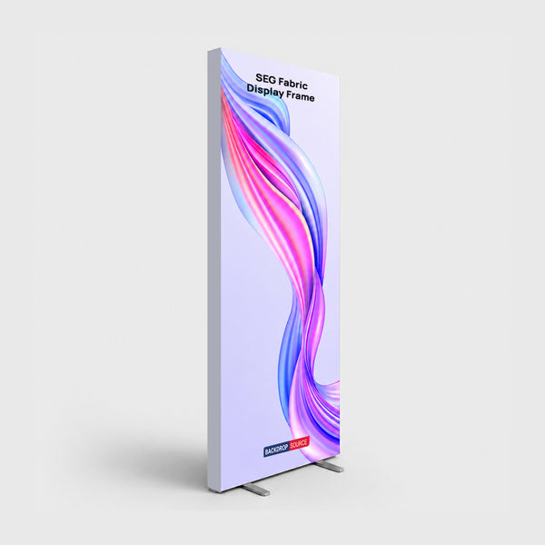 2.4" Depth SEG Fabric Display Frame – Aluminum Profile