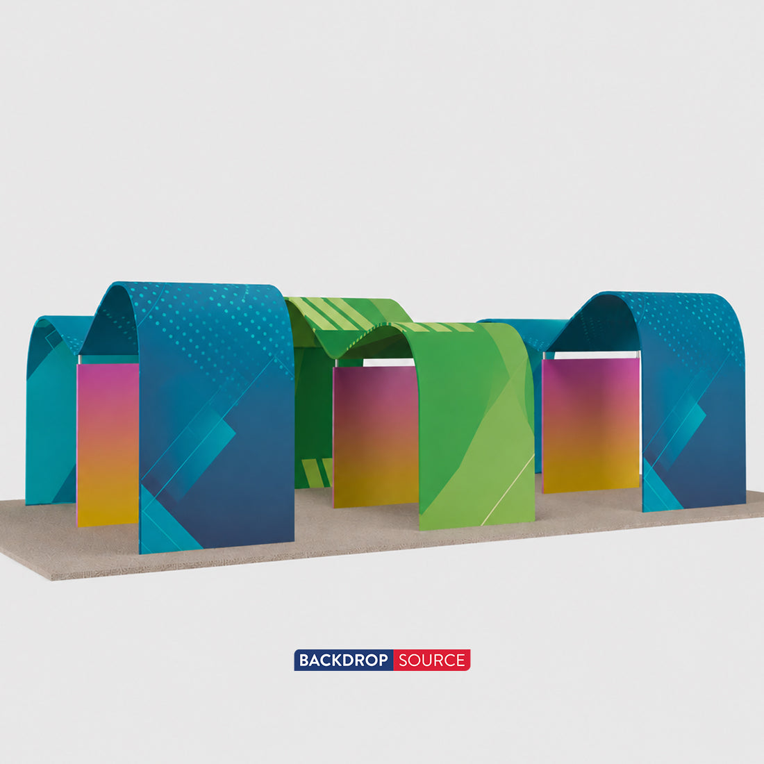 Modular Booth Kits 30ft x 20ft - Model 1