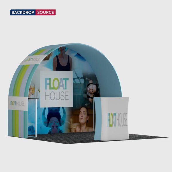 Portable Exhibit Display 10ft x 10ft - Model 27