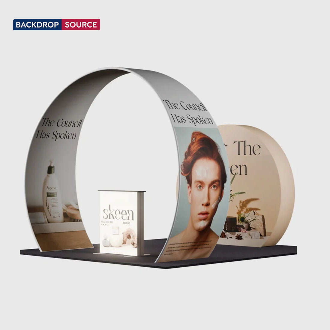 Portable Exhibit Display 10ft x 10ft - Model 34