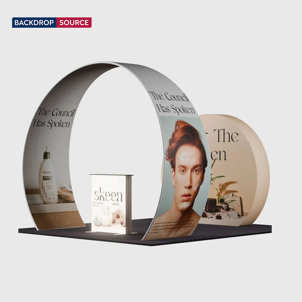 Portable Exhibit Display 10ft x 10ft - Model 34