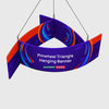 Sky Tube Pinwheel Triangle Hanging Banner