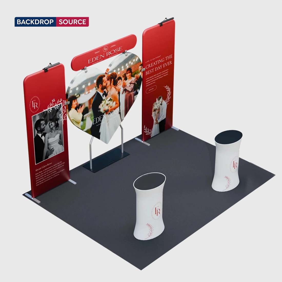 Portable Exhibit Display 10ft x 10ft - Model 38