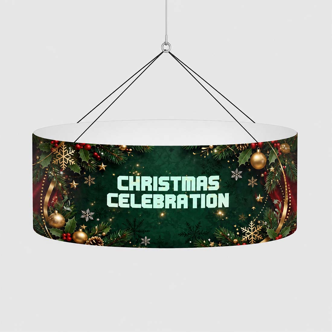 Church Sanctuary Circle Hanging Banner