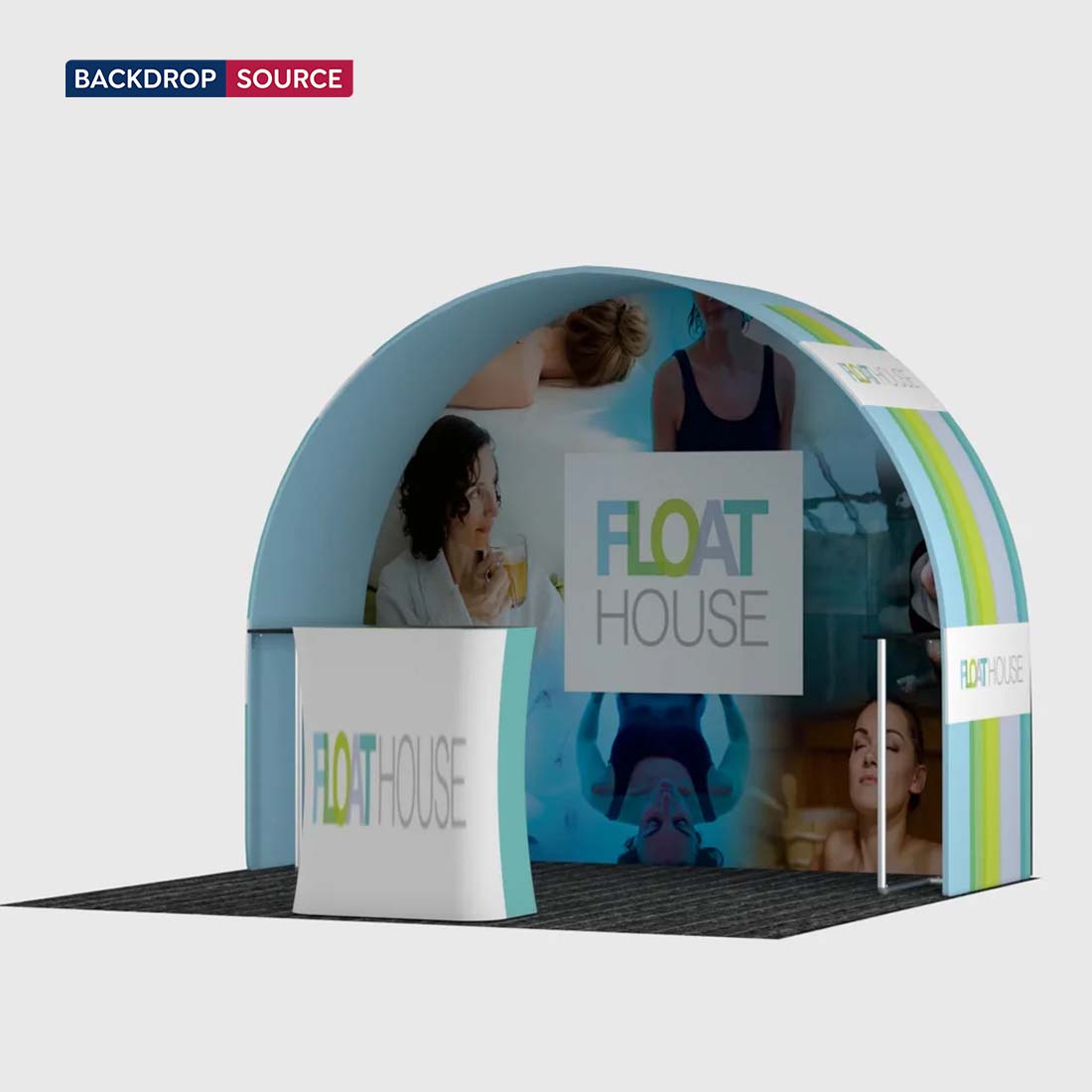 Portable Exhibit Display 10ft x 10ft - Model 27