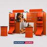 Portable Exhibit Display 10ft x 20ft - Model 16