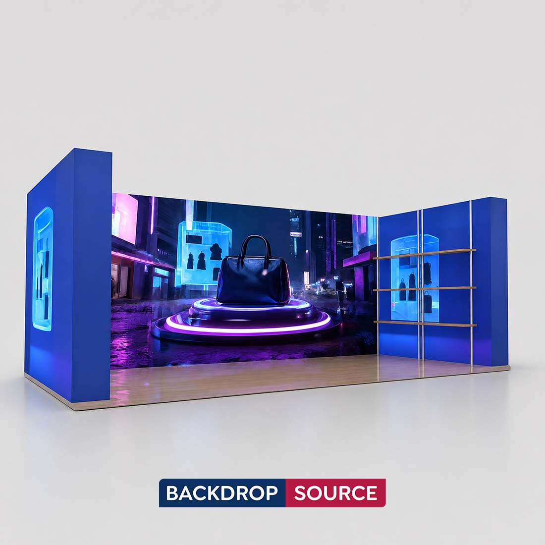 Portable Exhibit Display 10ft x 20ft - Model 20