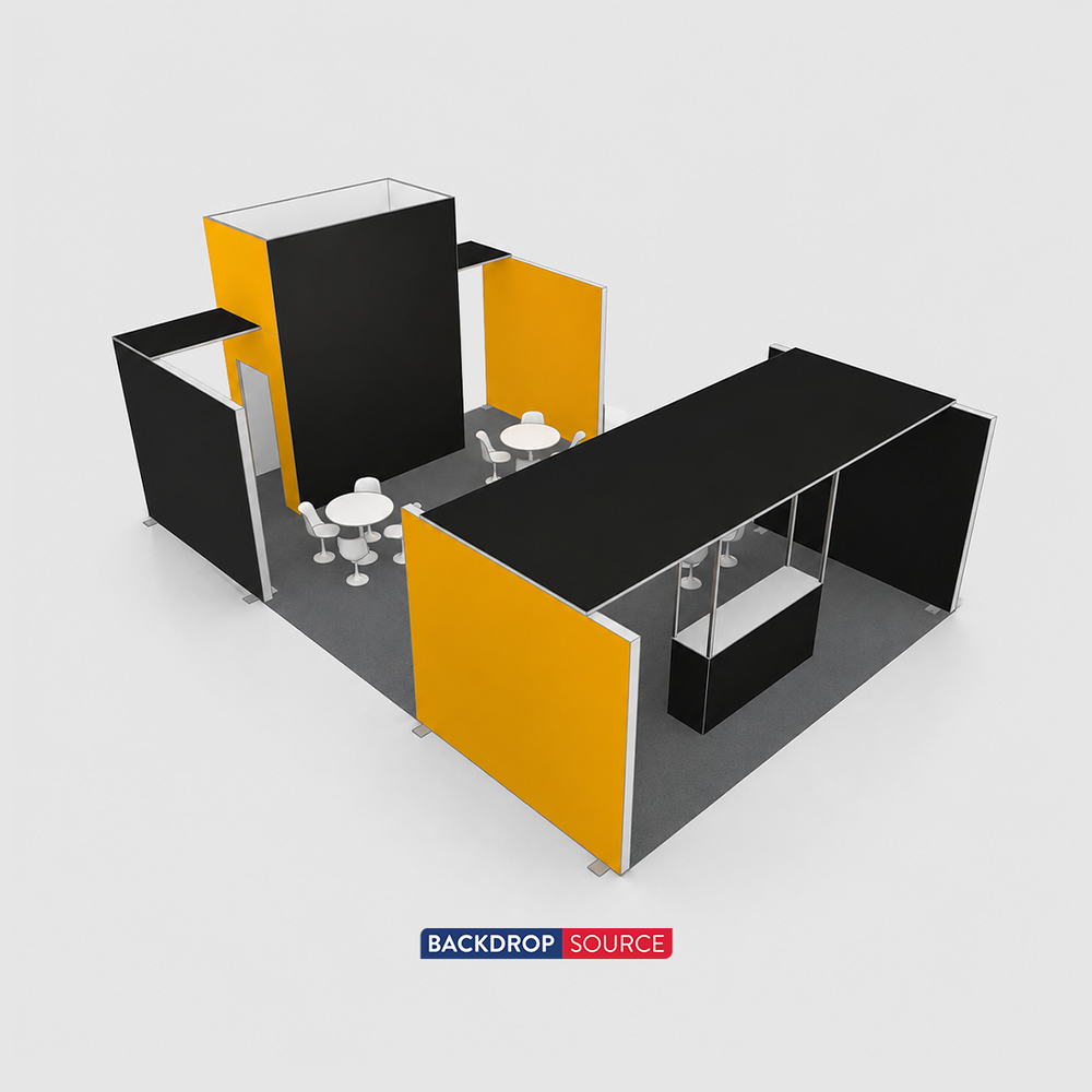 Modular Booth Kits 30ft x 20ft - Model 10