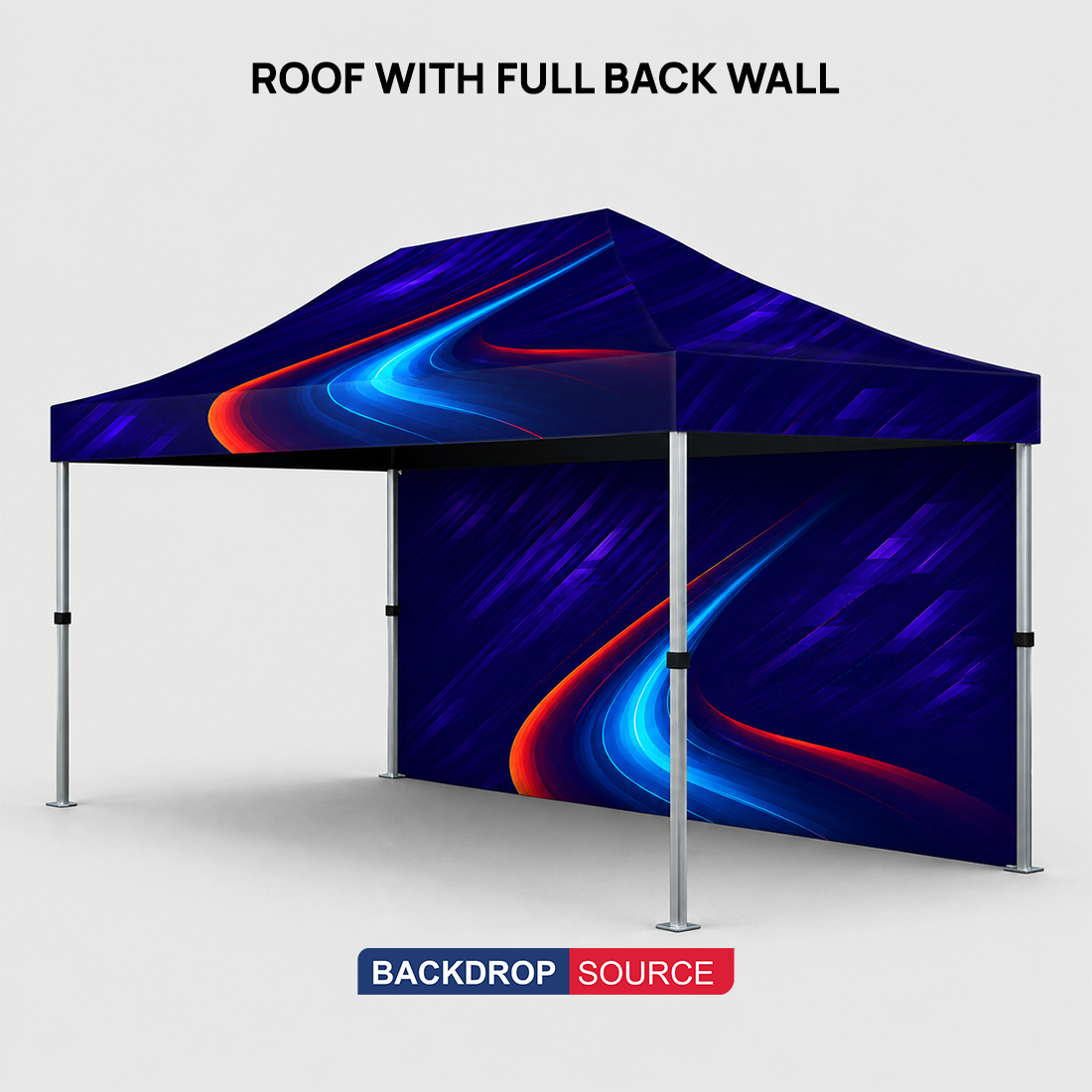 Heavy Duty Fabric Canopy Tent – 15ft x 10ft