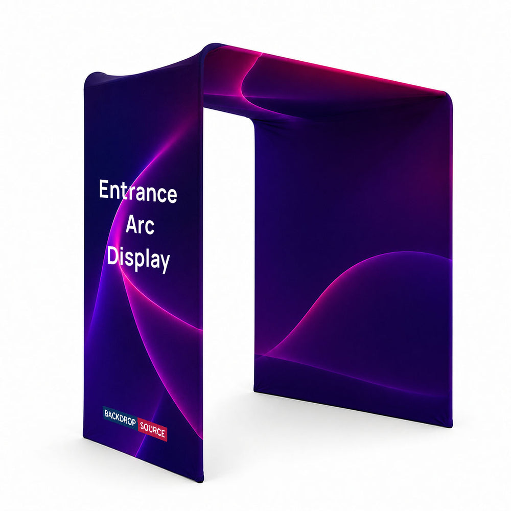 Entrance Arc Display Media Wall for Exhibition Booth