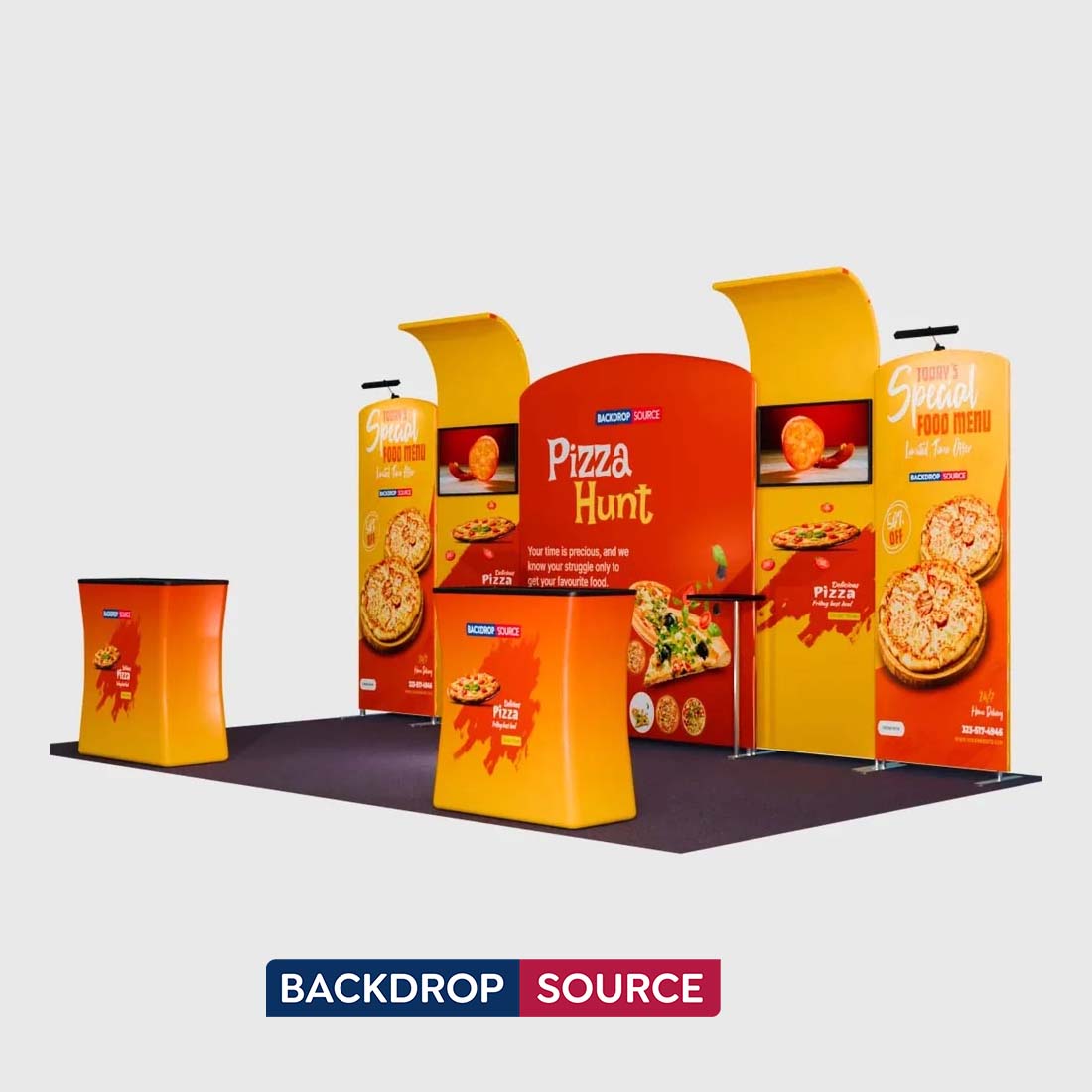 Portable Exhibit Display 10ft x 20ft - Model 10