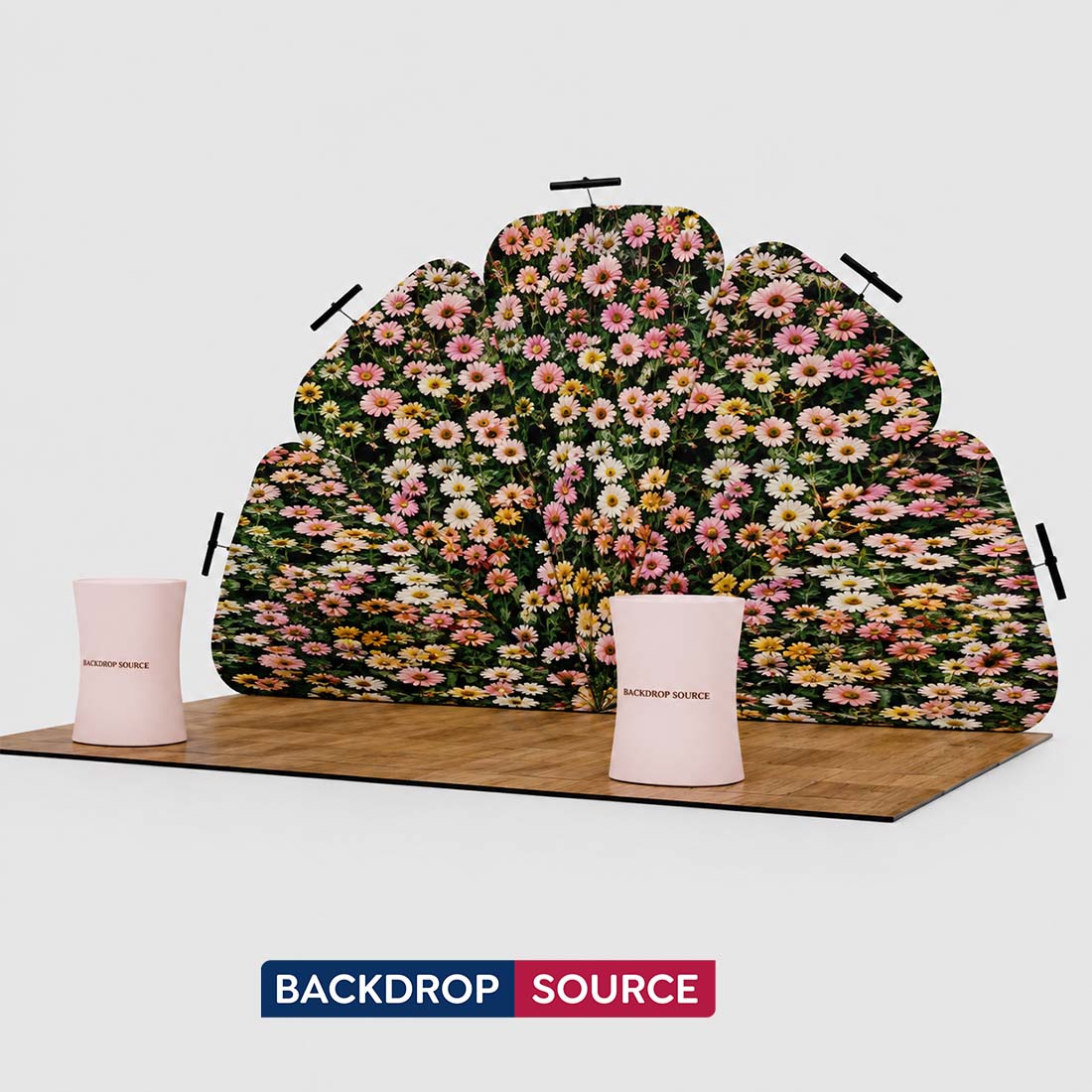 Portable Exhibit Display 10ft x 20ft - Model 2