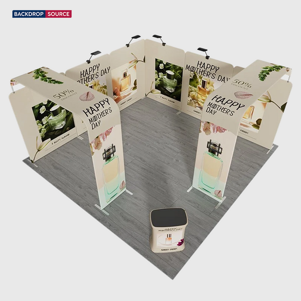 Modular Booth Kits 20ft x 20ft - Model 19