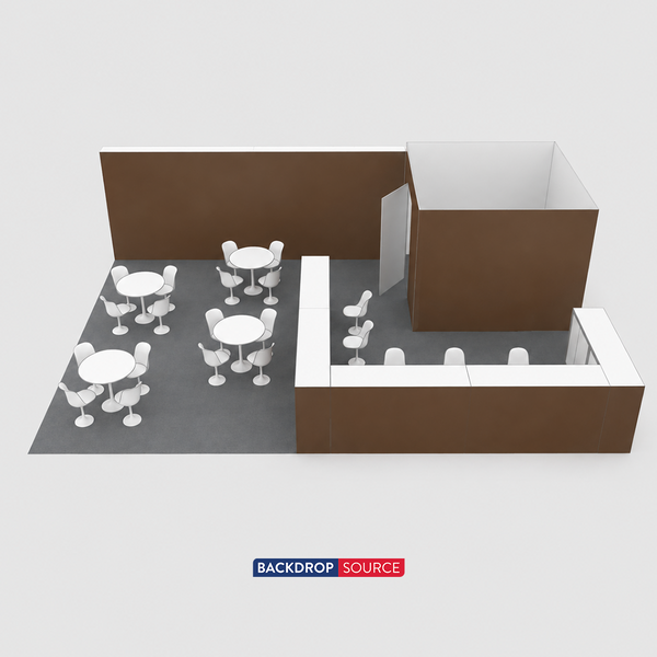 Modular Booth Kits 30ft x 20ft - Model 8