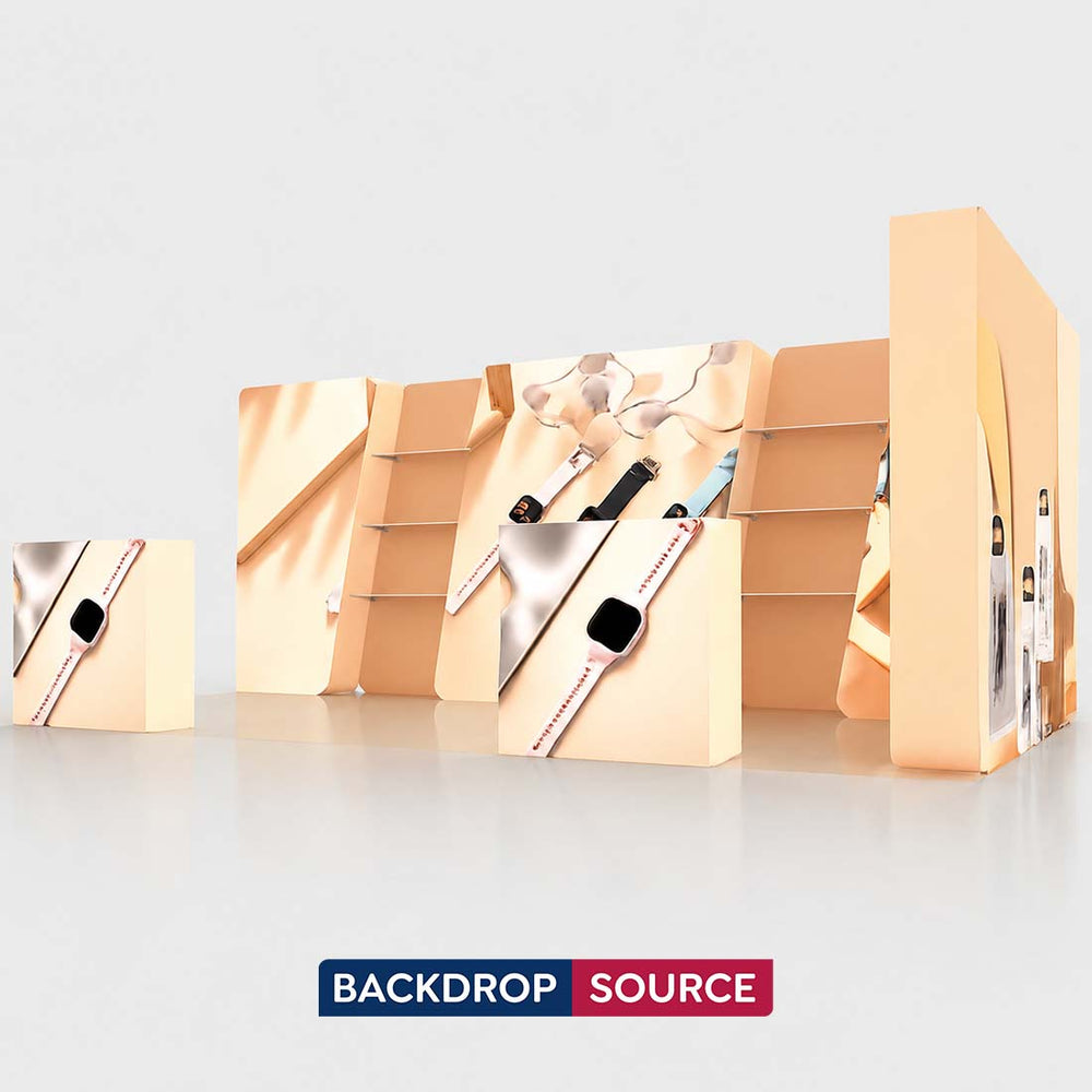 Portable Exhibit Display 10ft x 20ft - Model 21